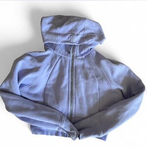 Lululemon crop zip scuba